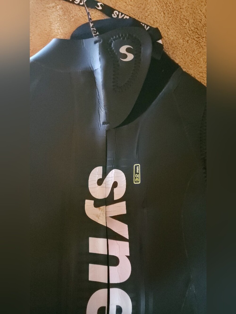 Black Women’s Sleeveless One-Piece Swim Wet Suit Short - Picture 9 of 10